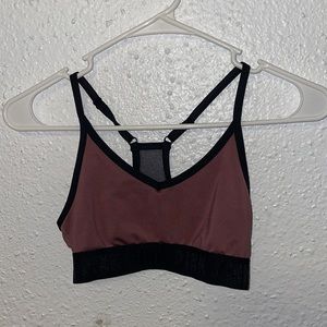 Sports bra.